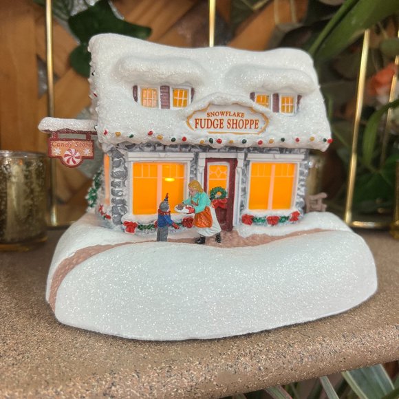 2022 Thomas Kinkade Teleflora Keepsake - Light Up Christmas Collectible - Picture 8 of 8